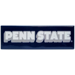 metal magnet with 3D printed Penn State